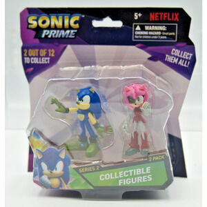Sonic Prime Series 2 - Sonic & Amy 2-Pack - New Sealed